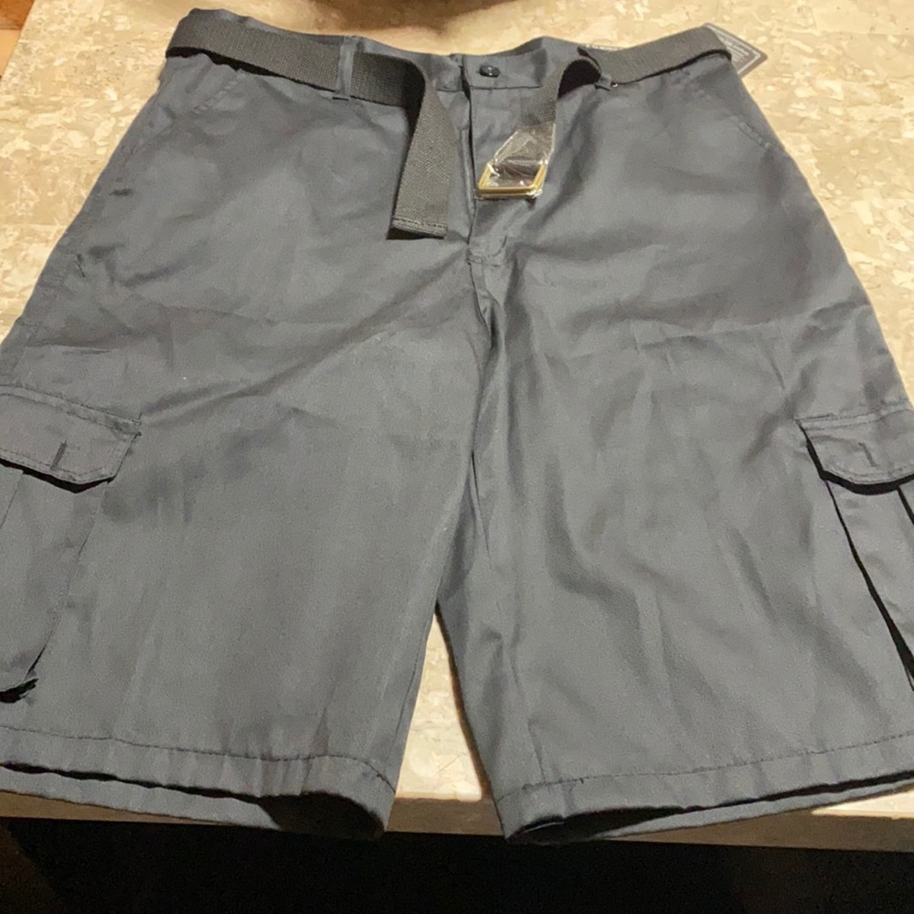 Marx and Dutch Black Cargo Shorts